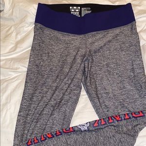 VS Pink Grey Yoga Leggings